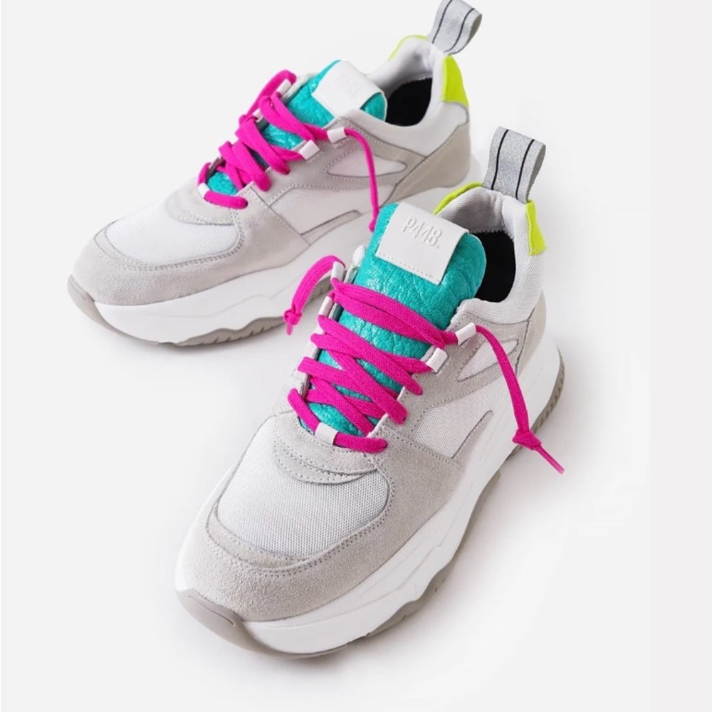 Brand New P448 Luke Dogma Trainers Sneakers Made In Italy sz37